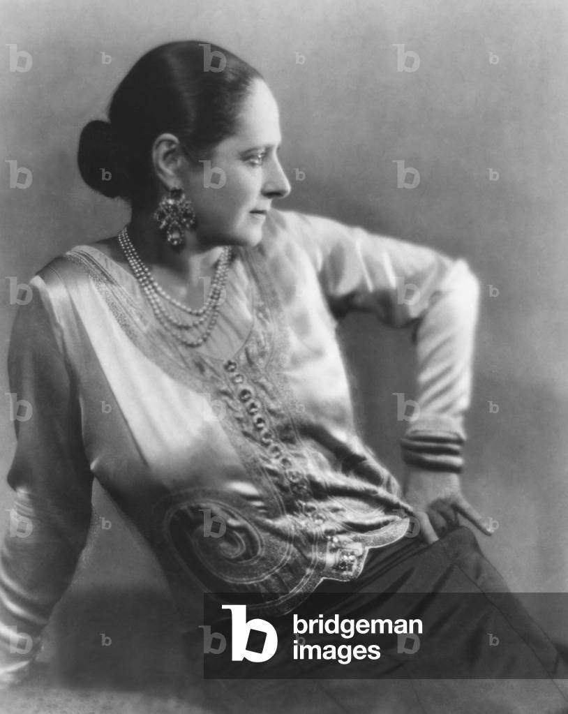 Helena Rubenstein in 1930, the year her book, 'The Art of Feminine Beauty' was published. Photo by Maurice Goldberg