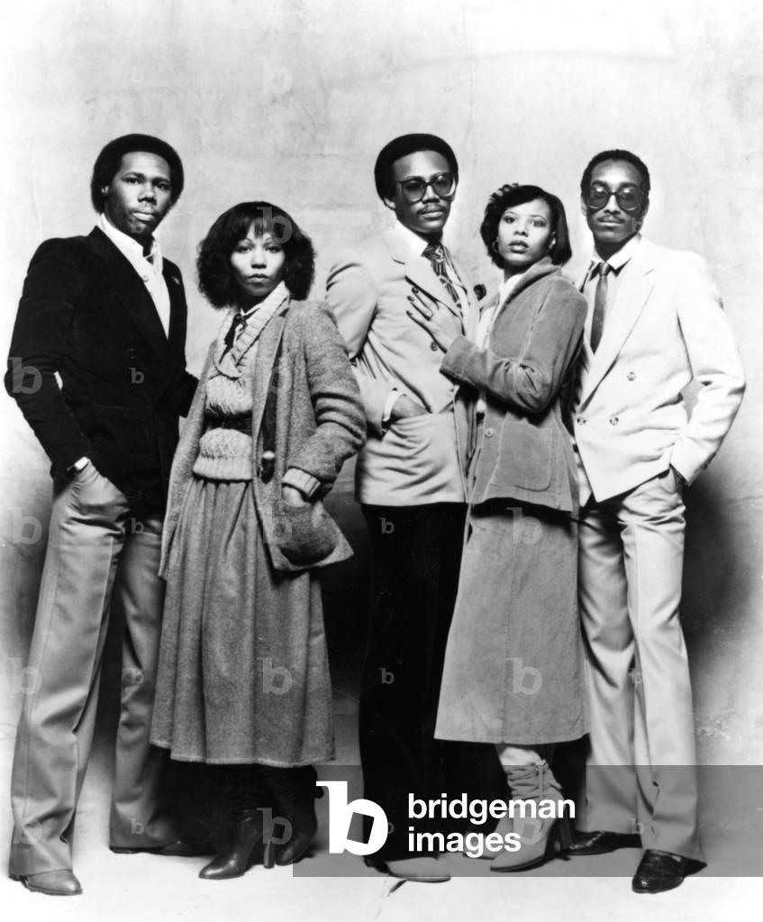 Chic, Nile Rodgers (l.), c. 1970s