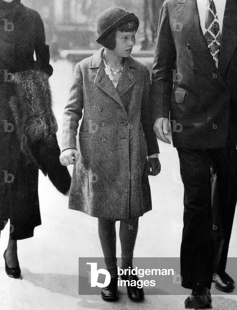 Gloria Vanderbilt, at ten years old, c.1934