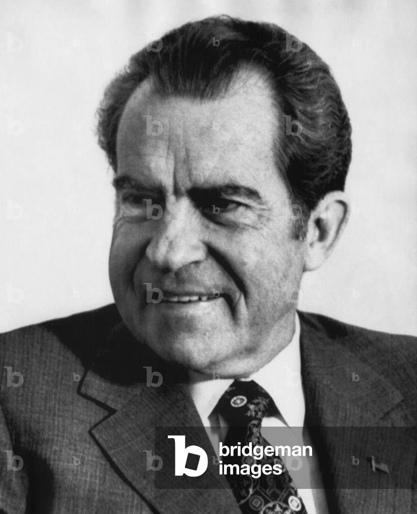 Nixon Presidency. US President Nixon, c.early 1970s