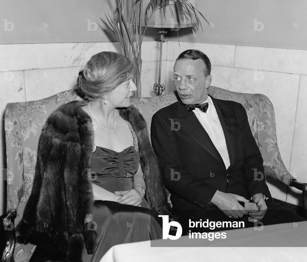 Alice Roosevelt Longworth, and her brother Theodore Roosevelt Jr., c. 1940. They were the two eldest children of President Theodore Roosevelt