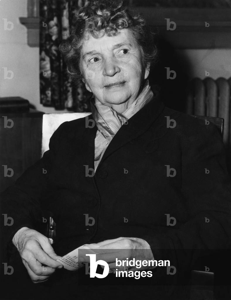 Margaret Sanger, (1879-1966), American birth control activist and founder of Planned Parenthood, c.1950s