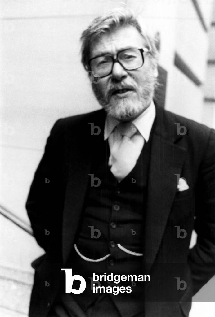 John Osborne (1929-1994), British playwright, c.1982