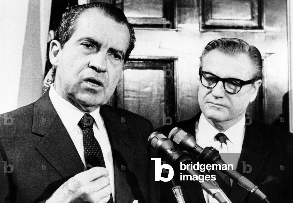 President Richard Nixon and Governor Nelson Rockefeller discussed the governors gloomy assessment of Latin American relations, Nov. 10, 1969