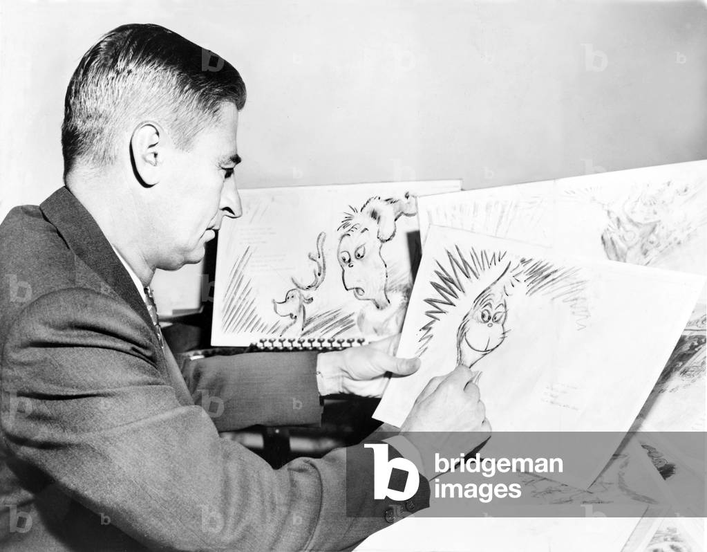 DR. SEUSS (1904-1991) American writer and cartoonist. 1957 (photo)