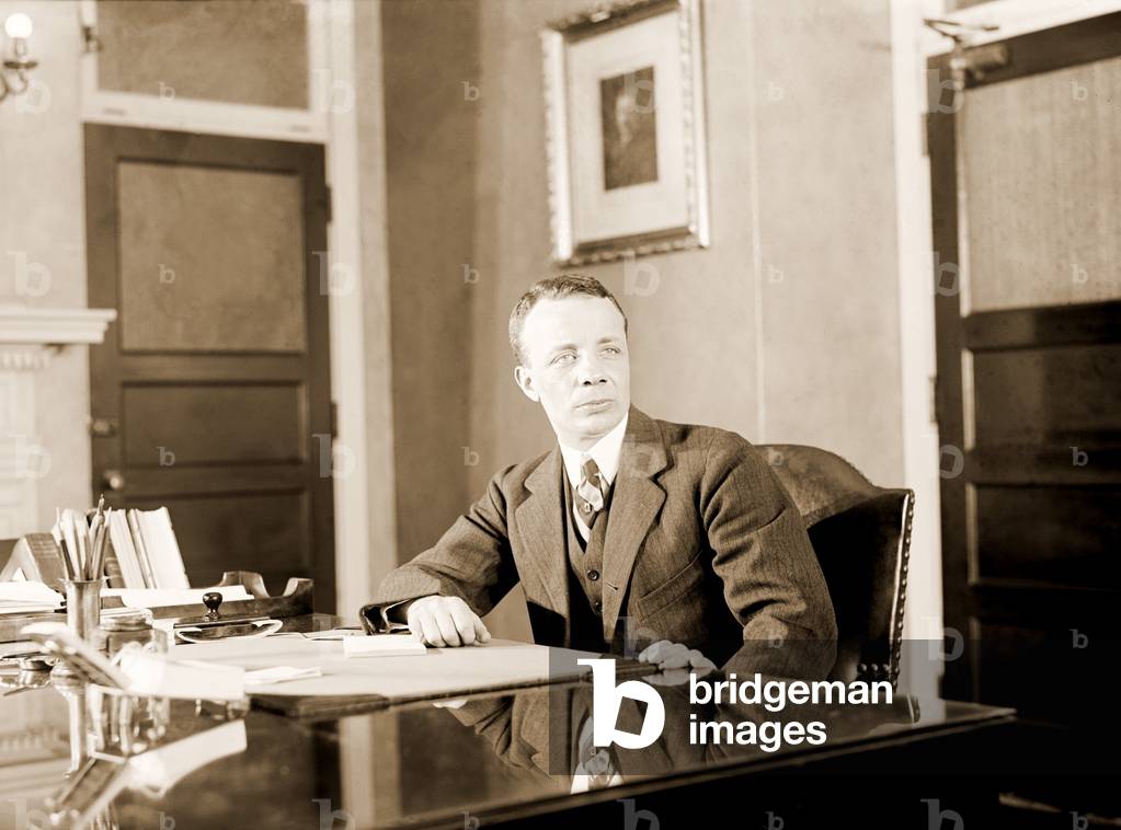 Theodore Roosevelt Jr. as Assistant Secretary of the Navy in 1921. His political career, tainted by the Teapot Dome scandal, failed. However, during World War II he won a Congressional Medal of Honor for his heroism at Utah Beach on D-Day. Henry Fonda played Roosevelt in the movie, THE LONGEST DAY