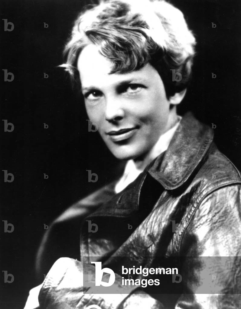 AMELIA EARHART, portrait