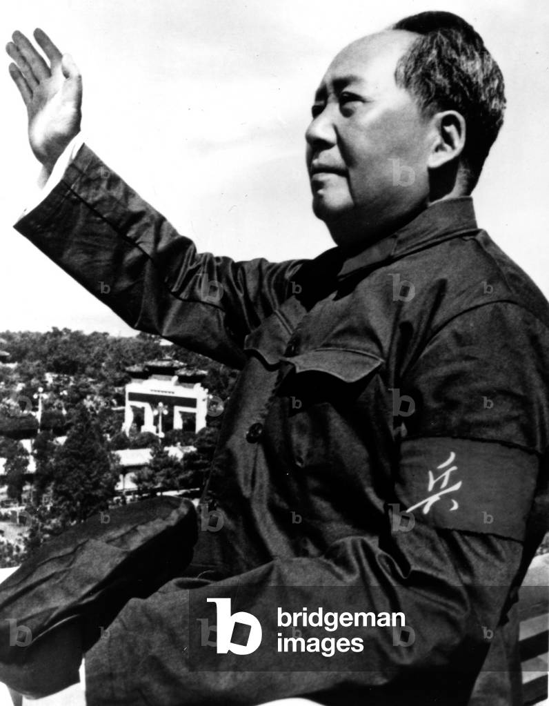 Mao Tse-Tung in Tiananman Square, 1966