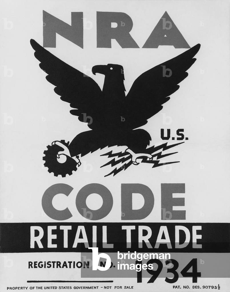 NRA Code, Retail Trade 1934, 1934 (poster)