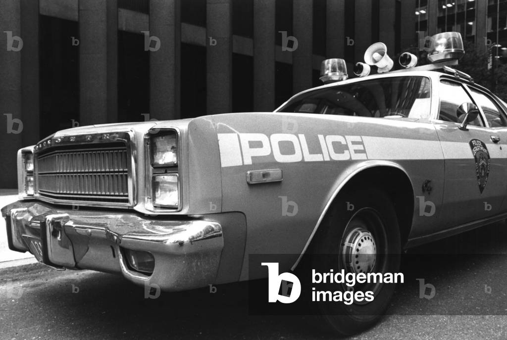New York City police car, c. 1970s