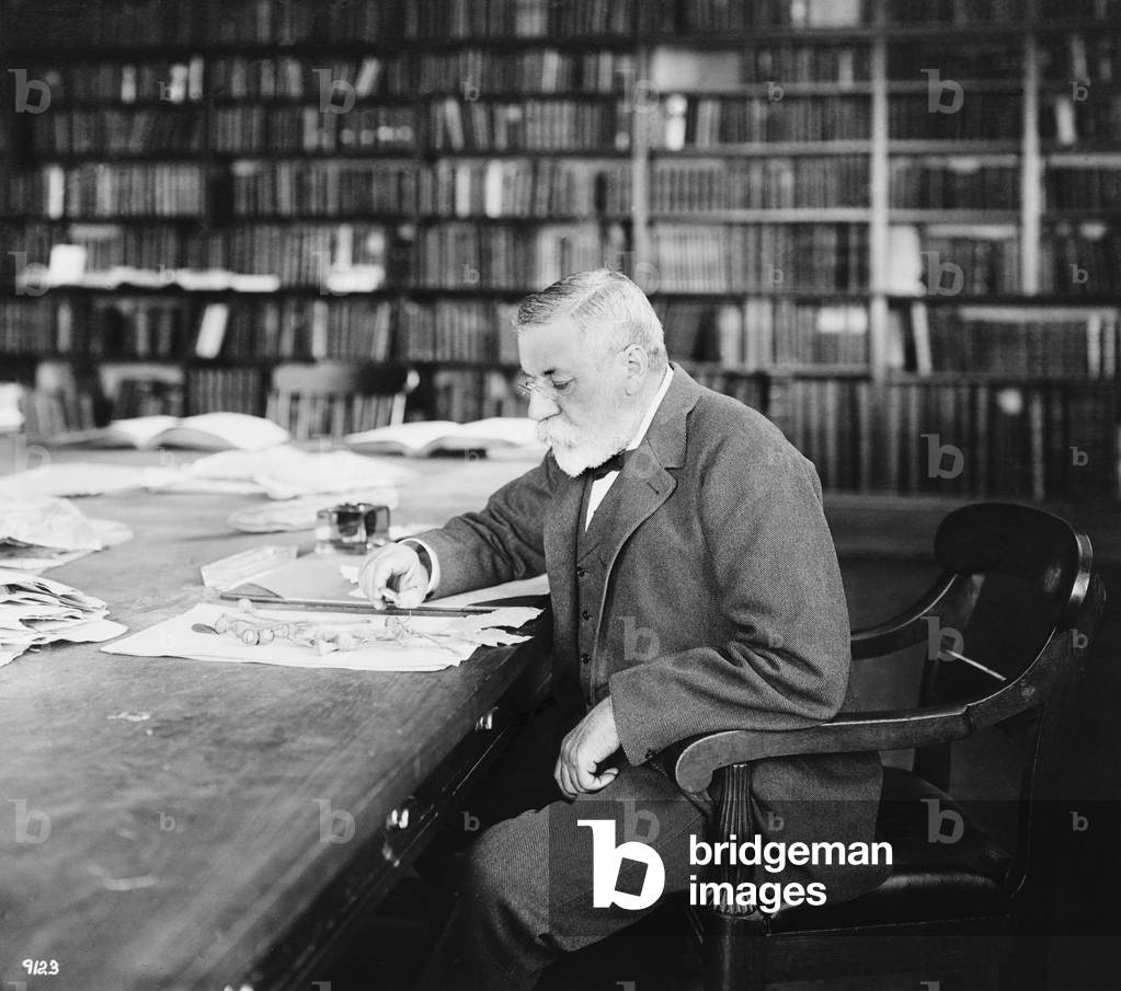 Charles Sprague Sargent (1841-1927), American botanist and first director of the Arnold Arboretum at Harvard University. c. 1910