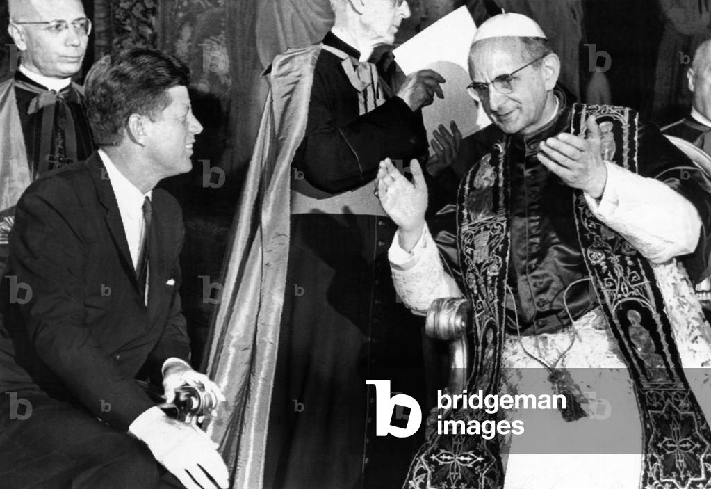 John F. Kennedy et Paul VI