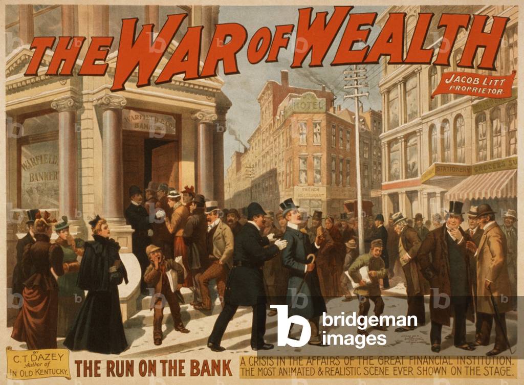The War of Wealth, 1895 (poster)