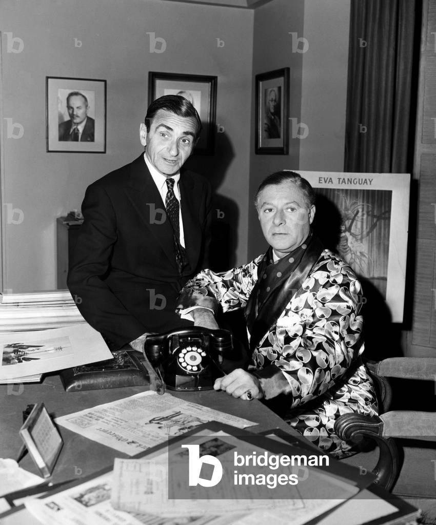 Irving Berlin and George Jessel, 1951