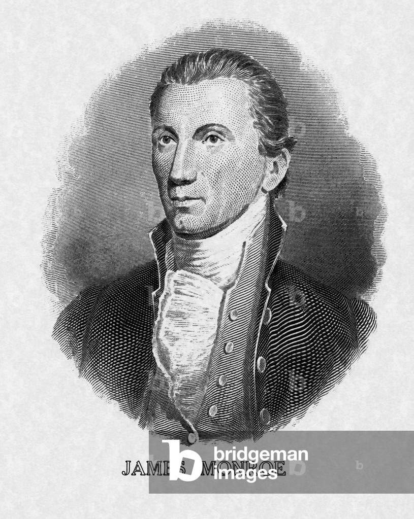 US President James Monroe