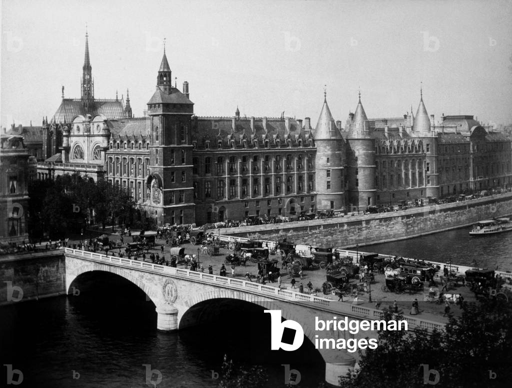 Pont Neuf: Pont Neuf, Paris, c. 1889.