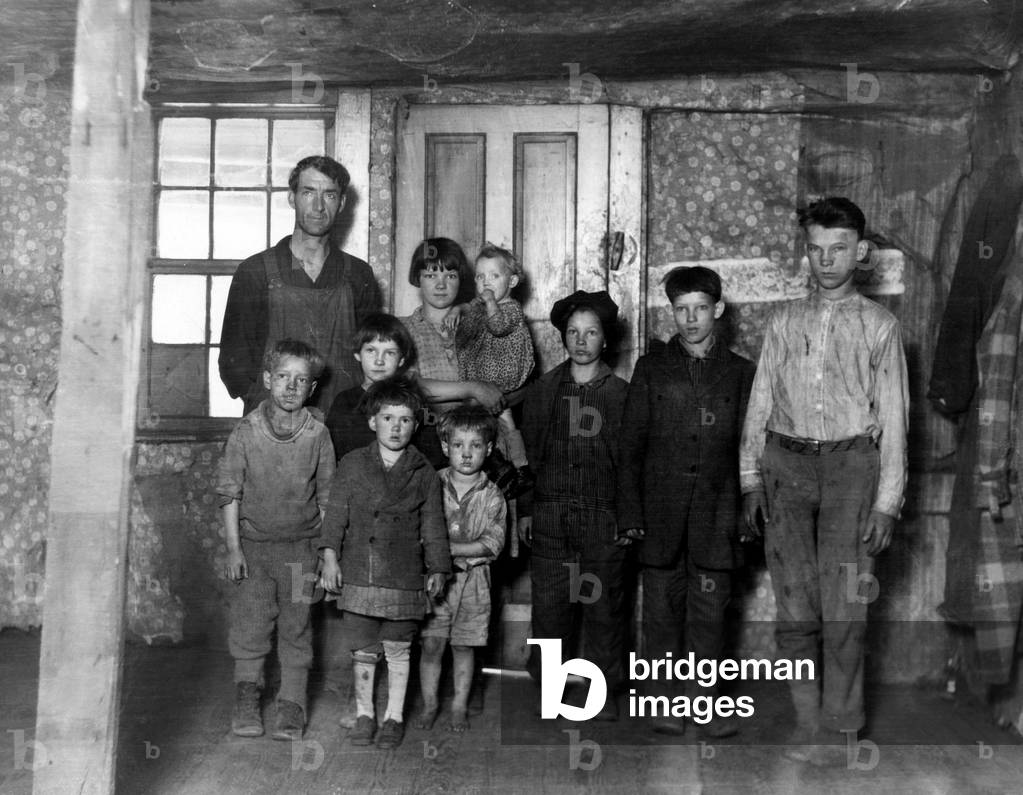 Coal mining family, circ. 1920s