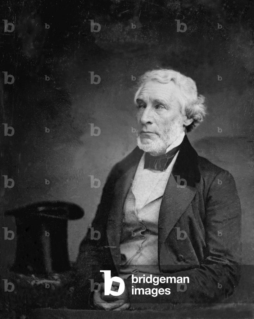 James Gordon Bennett (1795-1872), pioneering American newspaper publisher, and founder of the 