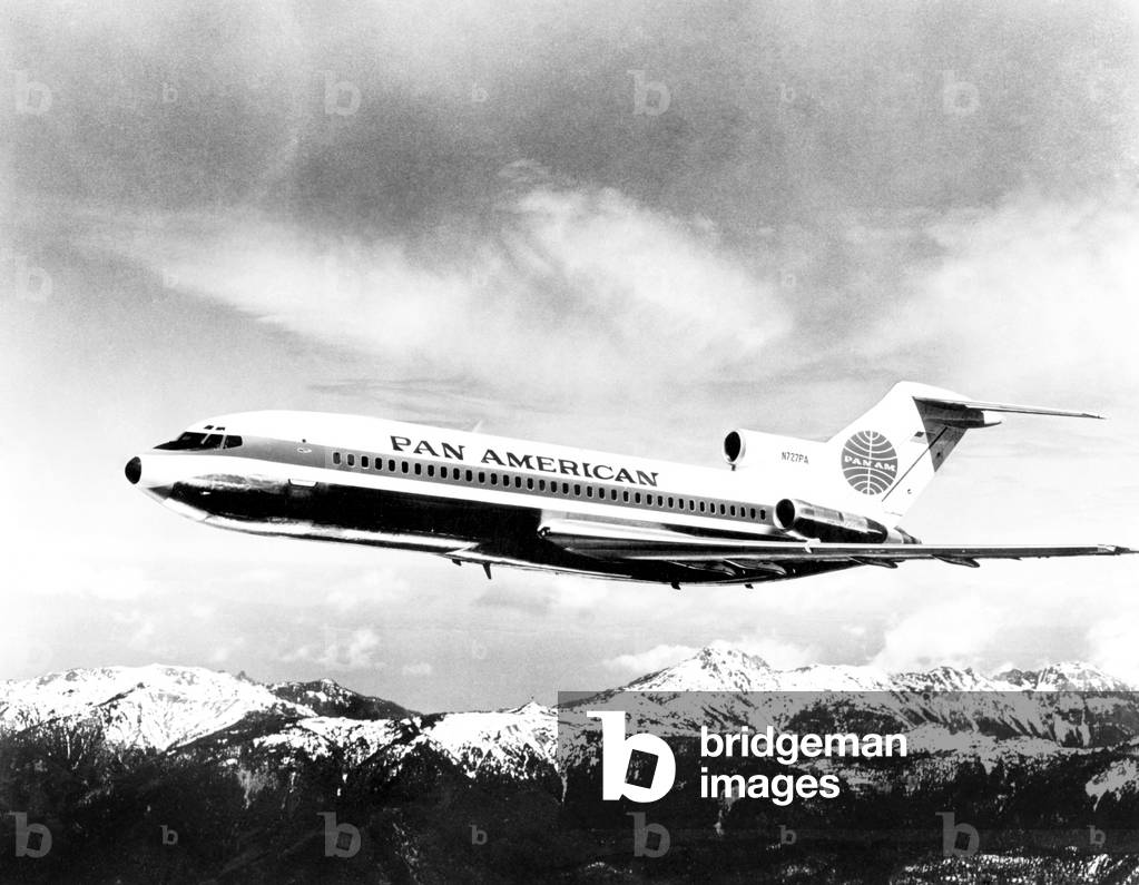 Pan American Airways, (Boeing 727), c. mid-1960s