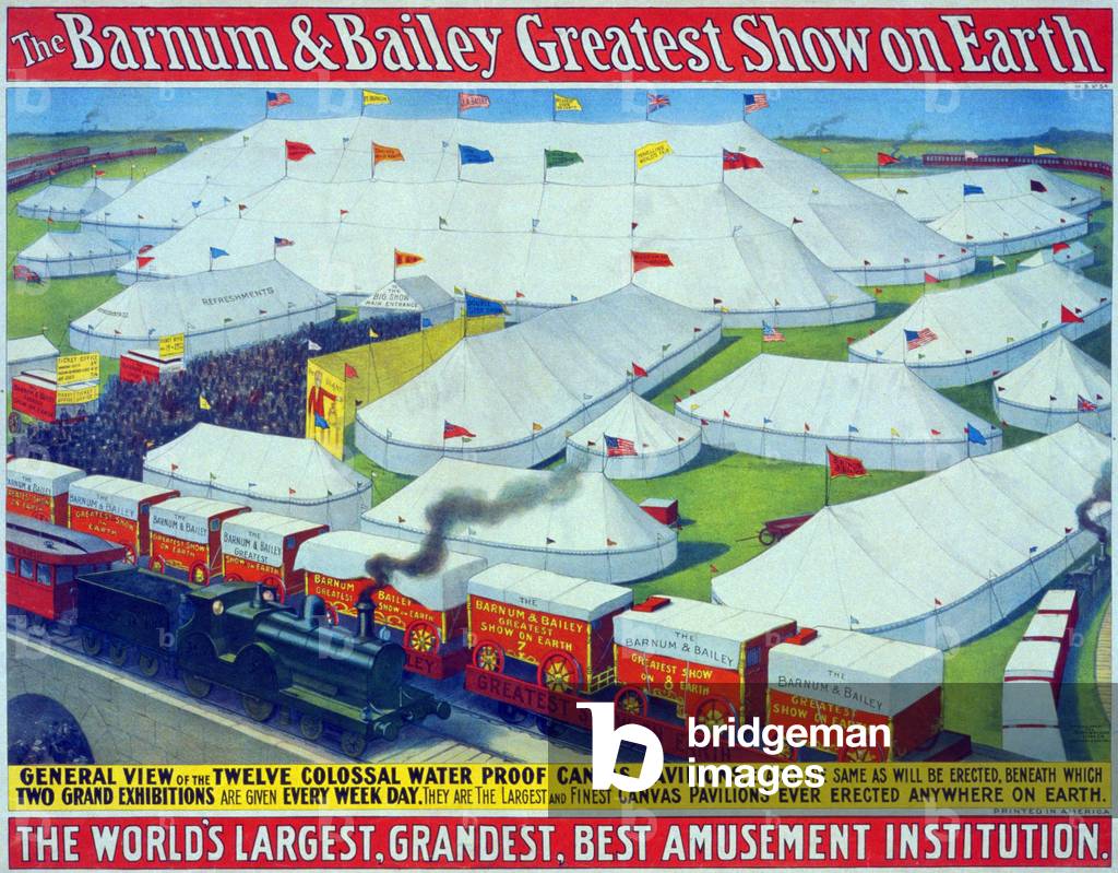 The Barnum & Bailey Greatest Show on Earth - the world's largest, grandest, best amusement institution, 1899 (poster)