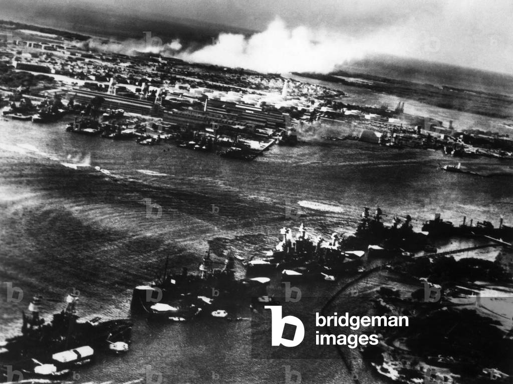 The Japanese attack on Pearl Harbor, as seen from the view of the Japanese, December 7, 1941