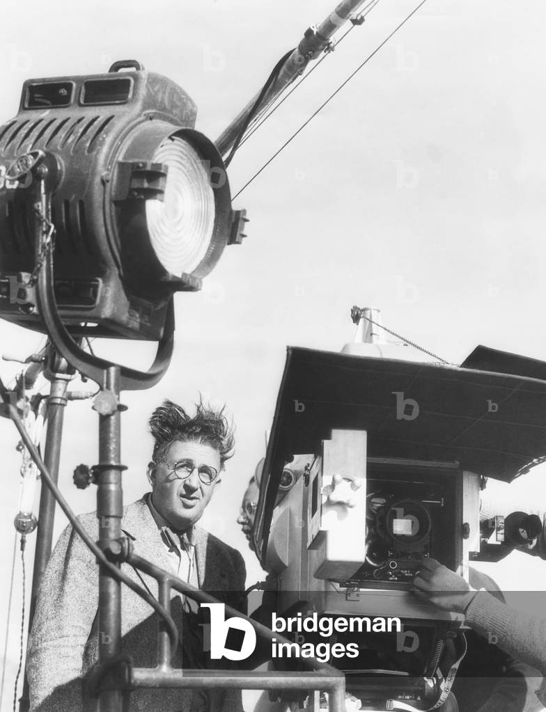 Cameraman Karl Freund working on the 'Parnell' set in July 1937. The MGM movie was directed John M. Stahl and starred Clark Gable and Myrna Loy. The film is listed in 'The Fifty Worst Films of All Time (And How They Got That Way)' a 1978 book by Harry Medved