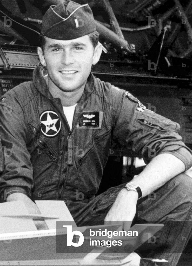 George W. Bush: George W. Bush as a 1st Lt. in the Texas Air National Guard where he served from 1968 to 1973.
