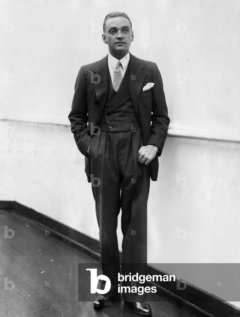 American millionaire, Marshall Field III, (grandson of Marshall Field founder of Chicago-based Marshall Field and Company department stores), c. 1930