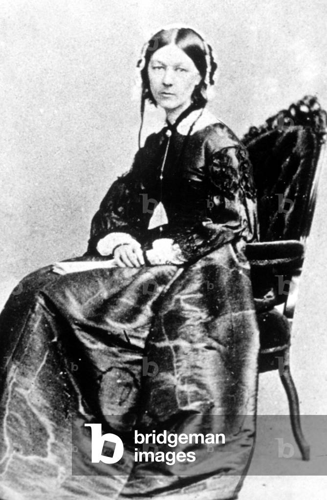 Florence Nightingale, 1855.