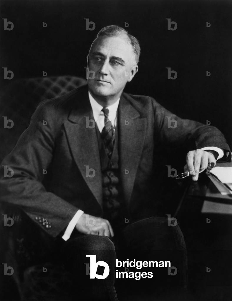 President Franklin D. Roosevelt (1882-1945), U.S. President 1933-1945, c.1930s