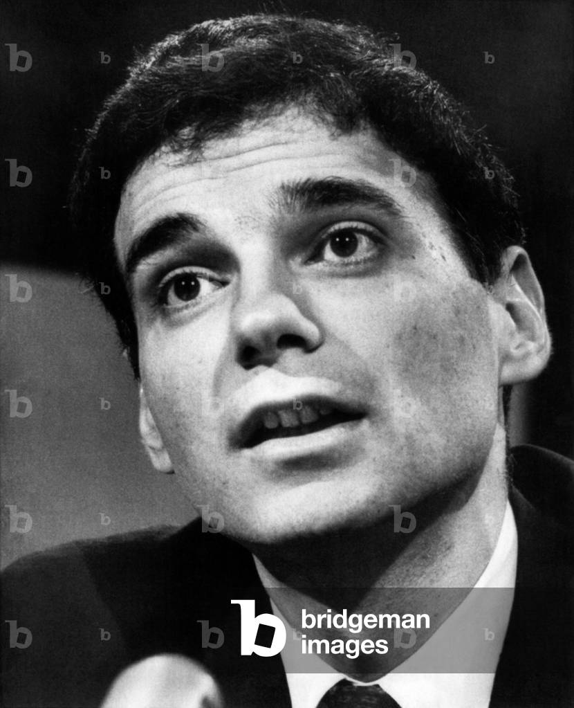 Ralph Nader. Consumer advocate Ralph Nader, c.late 1960s