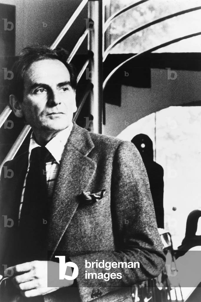 Pierre Cardin, born Pietro Cardin, was an Italian-born French fashion designer. In the late 1960s and 1970s, he expanded his enterprise into ready to wear, industrial and automobile interiors design, and licensing his brand name to secondary producers. c. 1970, -