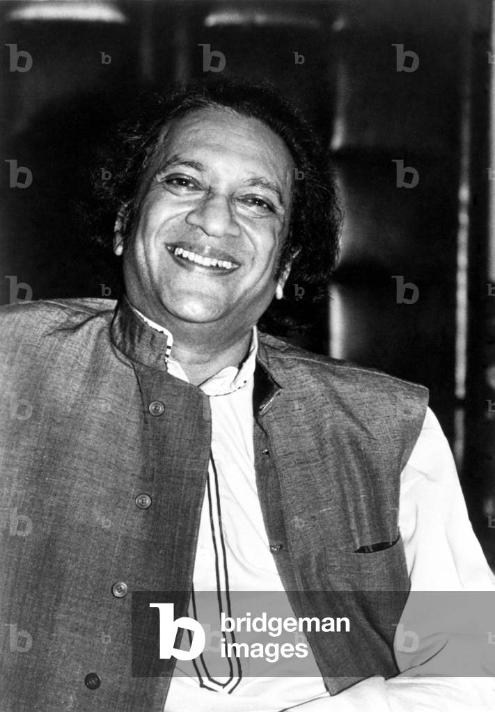 Ravi Shankar, musician, composer, performer and scholar, portrait, 1970s