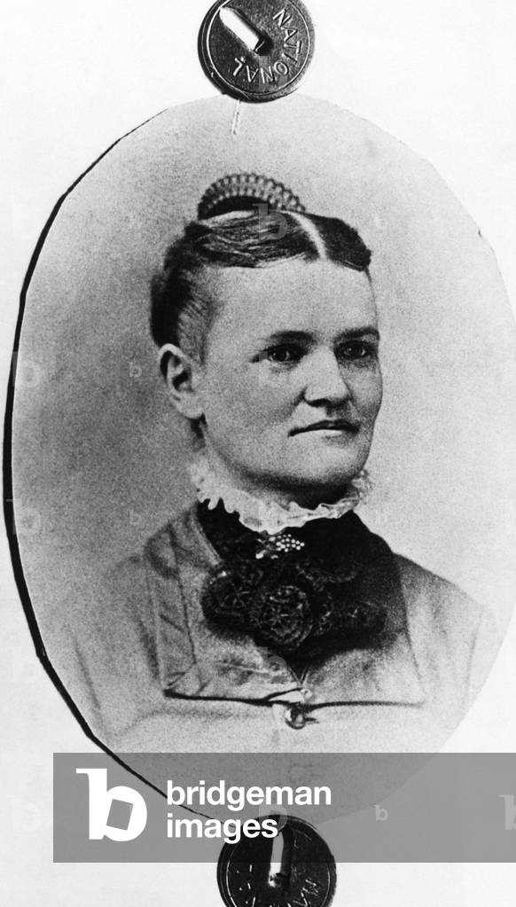 Mother of President Herbert Hoover, Hulda Minthorn Hoover (1849-1883), c.1870s
