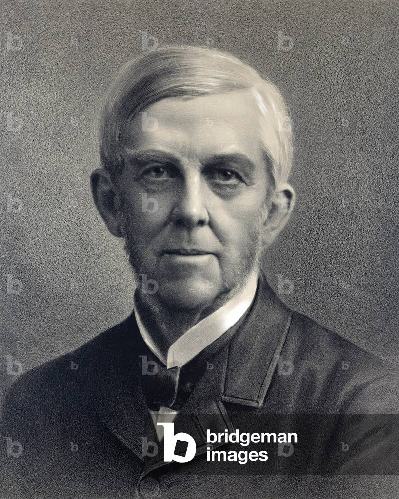 Oliver Wendell Holmes, Sr. (1809-94) was an influential American writer and poet. His poem, 