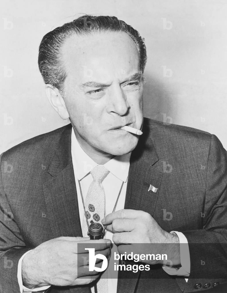 Jacobo Arbenz Guzman, former Guatemalan President, from 1951 to 1954. His government planned to expropriate idle land from United Fruit Company. His progressive agrarian and social reform policies resulted in his ouster in the CIA coup d'état in June 1954