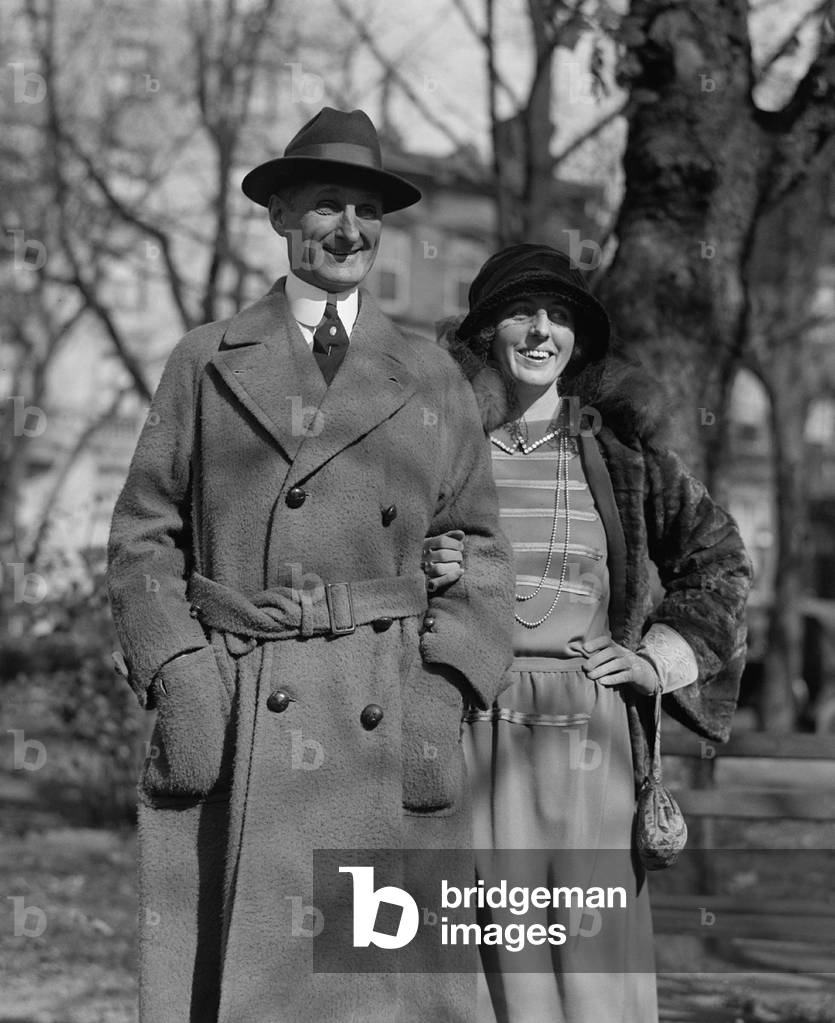 William McAdoo (1863-1941), with his wife, the former Eleanor Wilson, daughter of President Woodrow Wilson, c.1920s