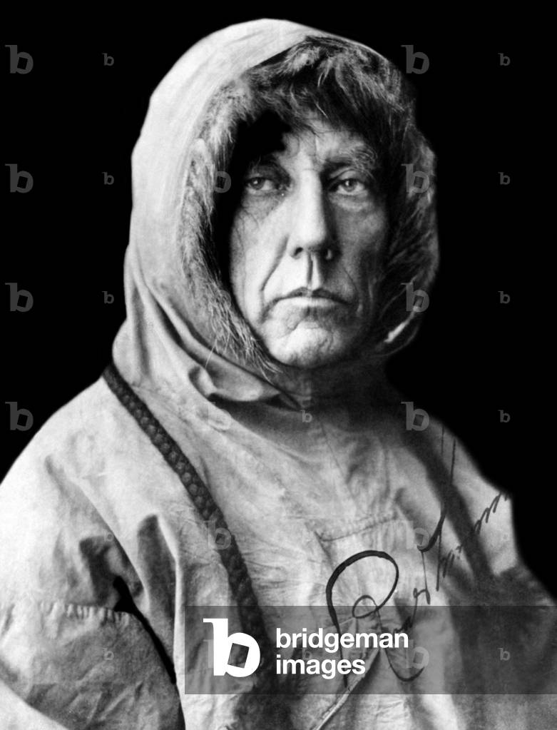 Roald Amundsen, the first person to reach the South Pole. The Norwegian explorer made it there in 1911. Photo taken in 1925