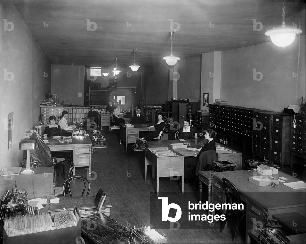 Office of the Underwood Typewriter Company in Washington, D.C., c. 1910