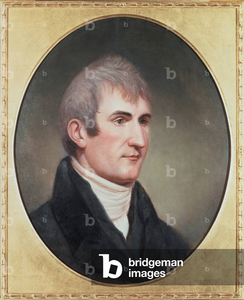 Meriwether Lewis 1774-1809 . Portrait by Charles Wilson Peale