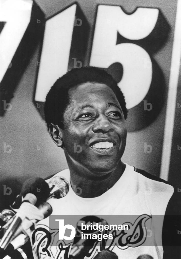 Hank Aaron, during a news conference, describing his 715th Home Run, which broke Babe Ruth's record, April 8, 1974