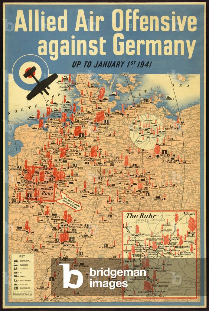 Allied Air Offensive against Germany, Up to January 1st 1941, 1941 (poster)