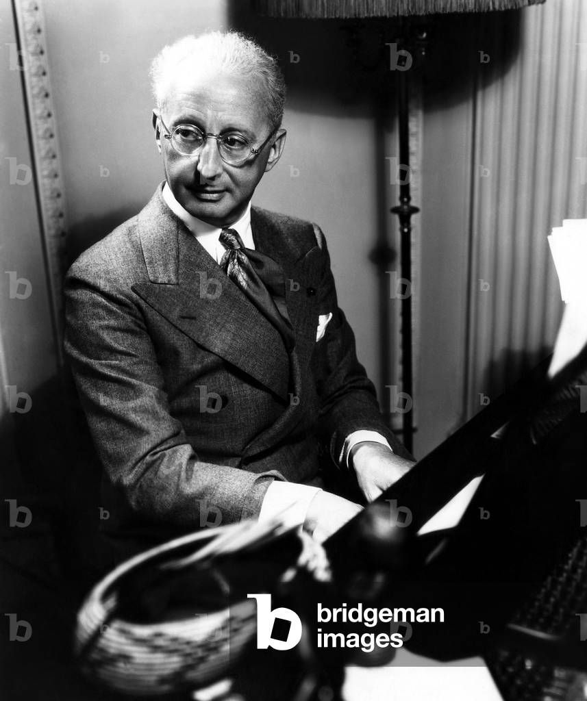 Jerome Kern (1885-1945), American composer and songwriter, October 23, 1941.