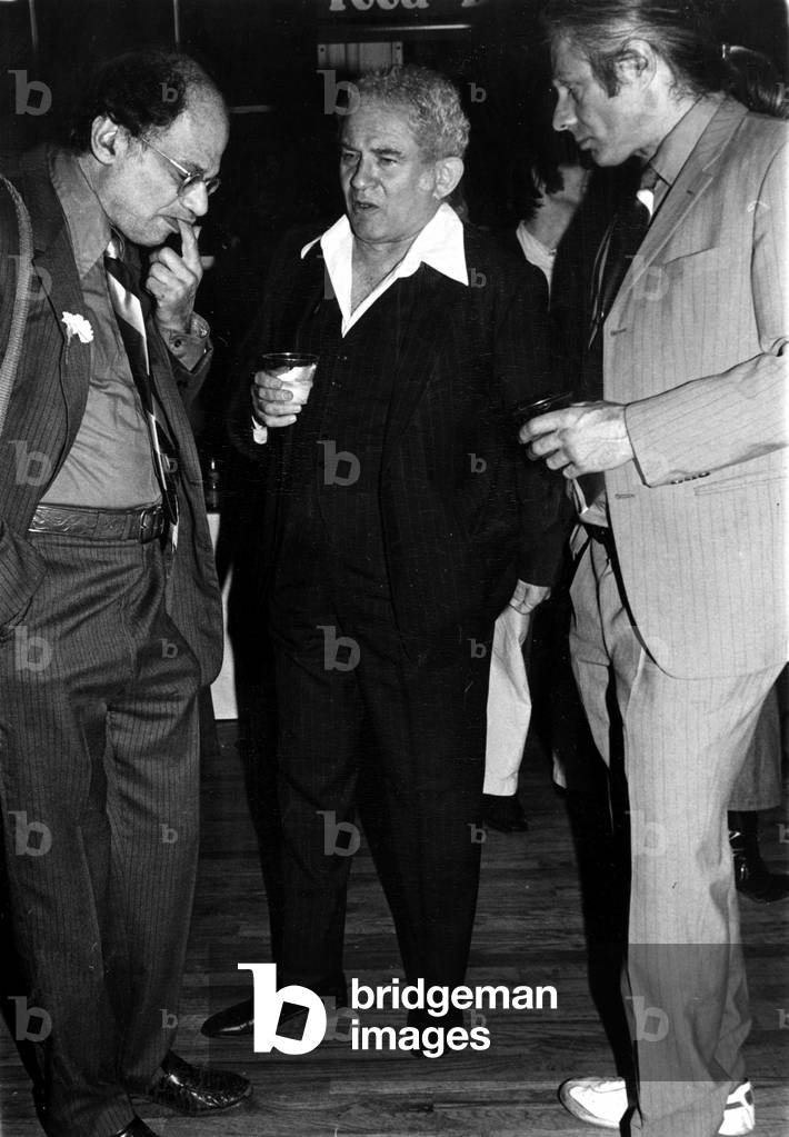 Allen Ginsberg, Norman Mailer and Peter Orlovsky, 1978 (photo)