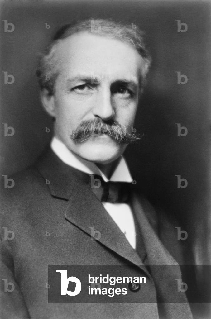 Gifford Pinchot (1865-1946), reformed environmental conservation of U.S, and rose to national prominence in President Theodore Roosevelt's administration. 1909 portrait by Pirie MacDonald