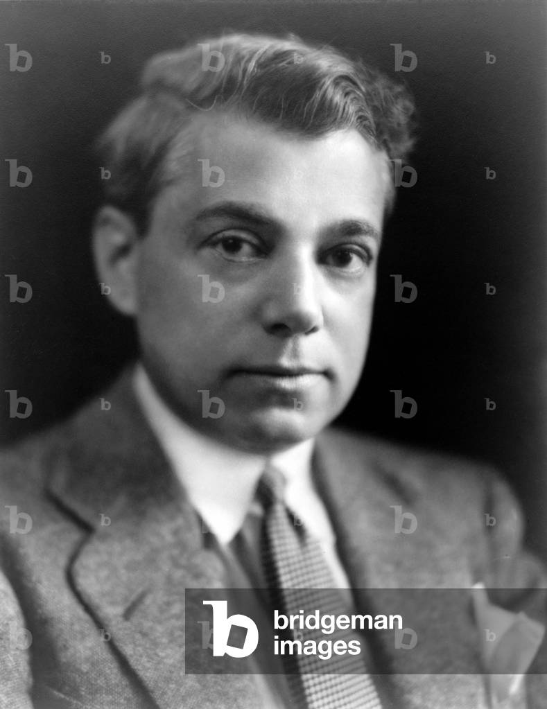 George Jean Nathan (1882-1958) American theater critic, wit and bon vivant. A member of the Algonquin Round Table, he co-founded The American Mercury with H.L. Mencken. He championed Eugene O'Neill and dated Lillian Gish. 1940