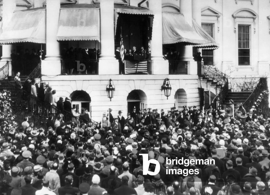 The fourth inaugural address of President Franklin D. Roosevelt, 1945 (photo)