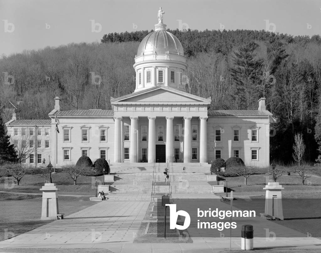 Vermont State House, Montpelier, Vermont. 1968 photo