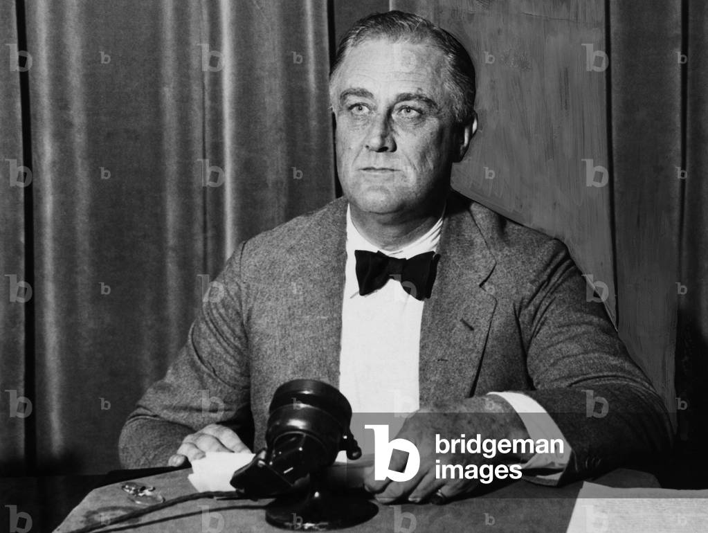 President Franklin D. Roosevelt (1882-1945), U.S. President 1933-1945, c.1934