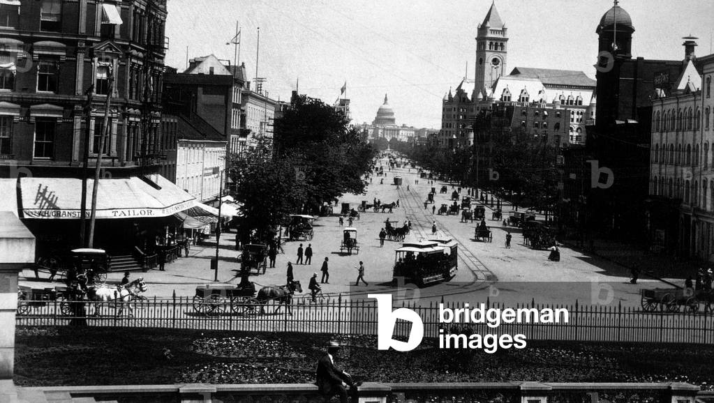 Pennsylvania Avenue, Washington, D.C. c.1890 (photo)